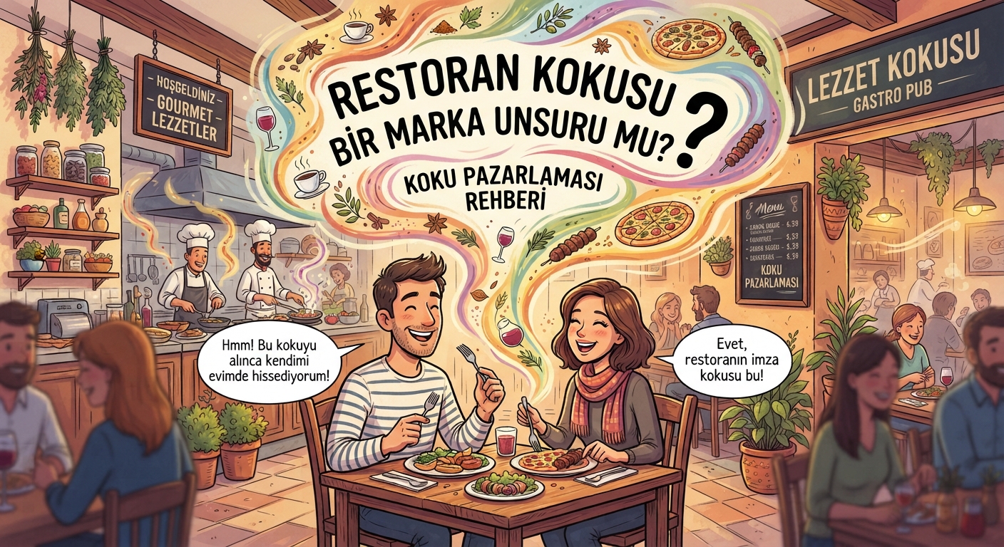 Restoranın Kokusu Bir Marka Unsuru mu? Koku Pazarlaması Rehberi